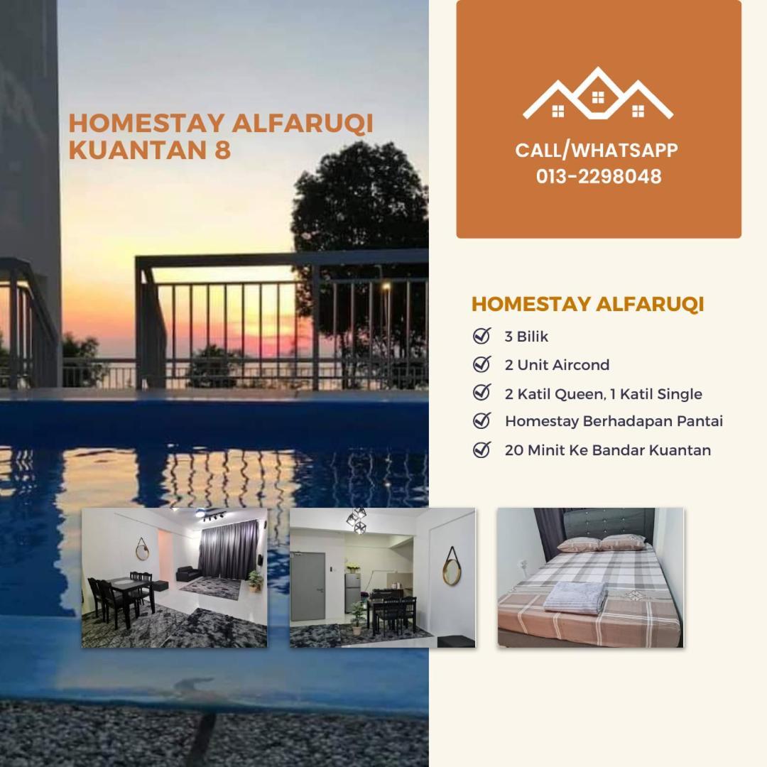 Alfaruqi Homestay Seaview 8 콴탄 외부 사진